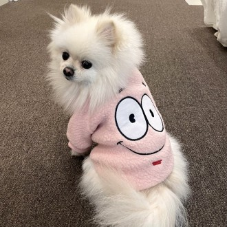 S-2XL 2컬러 애견 뽀글이 후리스 티셔츠 강아지옷