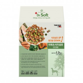 더독 닥터소프트 야채식이섬유 전견용 1.2kg