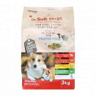 더독 닥터소프트 연어 감자 전견용 3kg