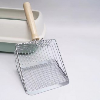 2in1 고양이 모래삽 벤토나이트 두부모래 화장실 배변삽