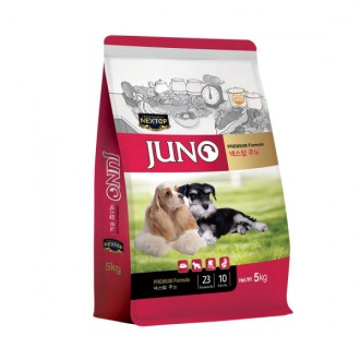 (ABM도매콜) 우성 넥스탑 주노 소형종 애완경용 5kg 강아지사료