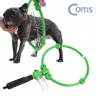 360도 분무기 애견 반려견 원형 샤워기 샴푸통