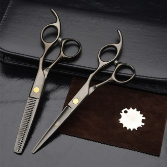 강아지 고양이 반려동물 애견 스텐 일자가위 숱가위 셀프 미용 털 관리 가위