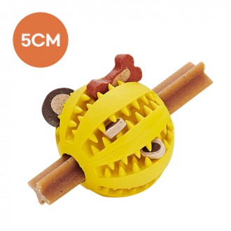 강아지 강난감 스낵볼 치카볼 랜덤 5cm