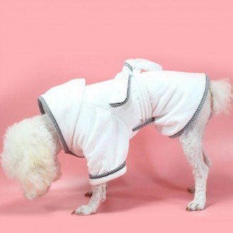 애완동물 반려견 반려묘 귀여운 샤워가운 사진촬영 목욕가운