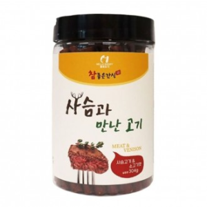 헬로도기 강아지간식 애견간식 스틱 사슴 소고기 304g