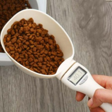 심플 강아지 고양이 계량저울 사료스쿱 사료계량 스푼저울