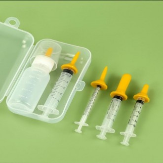 반려동물 수유기세트 새끼 강아지 고양이 수유 주사기 1세트