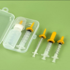 반려동물 수유기세트 새끼 강아지 고양이 수유 주사기 1세트