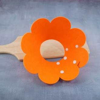 넥카라 긁음 꽃잎 깔대기 반려동물 동물 고양이 방지 강아지