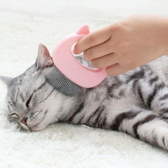 힐링 고양이 제거 그루머 브러쉬 죽은털 마사지 강아지 죽은 펫 고양이